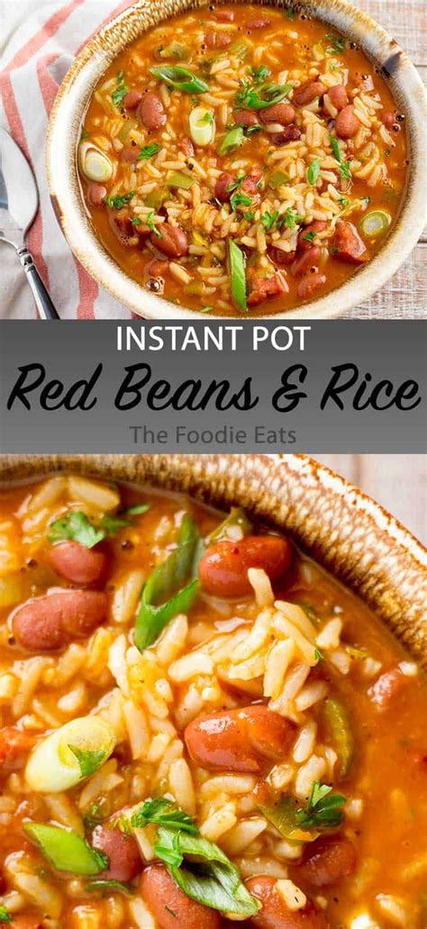 A perfect meal for any night of the week.⠀ Instant Pot Red Beans and Rice | Recipe | Instant pot ...