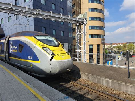 Eurostar Class 374e320 At Brussels Midi Awaiting Departure To