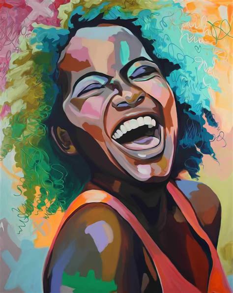 Strong Beautiful Black Woman Art Free Usa Shipping Wallartbiz