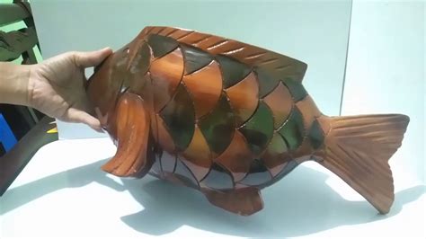 Hand Carved Wooden Fish Fruit Bowl Product Of The Day Youtube