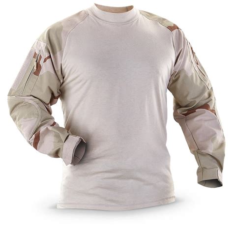 Tru Spec Cordura Combat Shirt 3 Color Desert Camo 234686