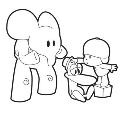 Printable Pocoyo And Friends Pdf Coloring Page Images And Photos Finder