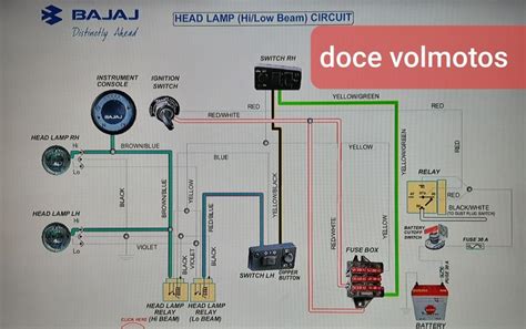 Pin By Doce Volmotos On Sistema Electrico De Motos Headlamp Beams Yelow