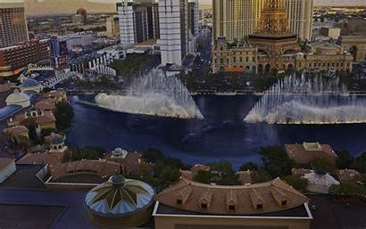 Vegas Las Bellagio Fountain Wallpapers Desktop Fountains