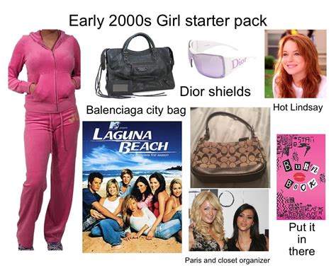 Early 2000s Girl Starter Pack Rstarterpacks