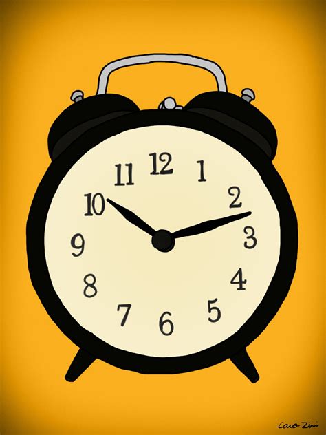 Pin By Caio Zini On My Style Of Illustration Clock Photo Alarm Clock