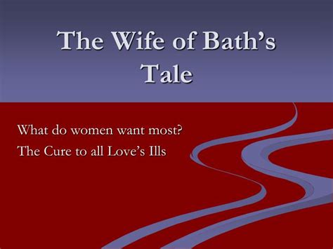 Ppt The Wife Of Baths Tale Powerpoint Presentation