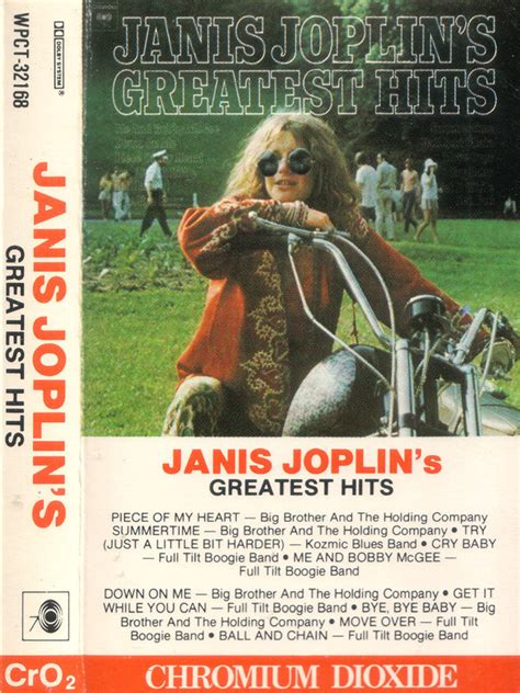 janis joplin janis joplin s greatest hits cassette discogs