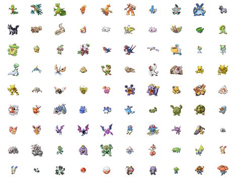 Pokémon Rubysapphireemerald Hoenn Pokédex Pokémon Database