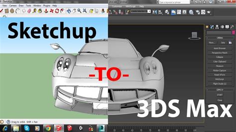 3ds Max To Sketchup Tutorial And Vice Versa Read Description Youtube