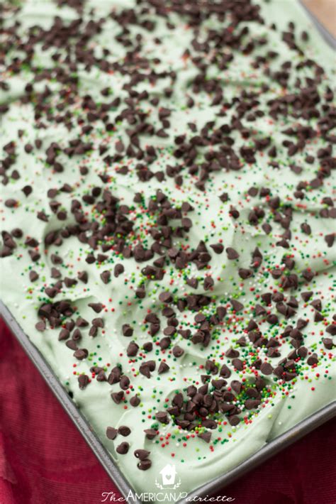 You bake your cake, then poke a bunch of holes in it, and pour pudding or condensed milk over the top ( so it soaks into the cake and makes it all moist and sweet and sticky and amazing). Christmas Red Velvet Chocolate Poke Cake - The American ...