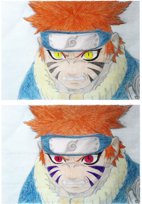Badass Demon Naruto Coloring By Rip Mitch Hedberg2 On
