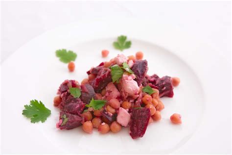 Rote Bete-Kichererbsen-Salat