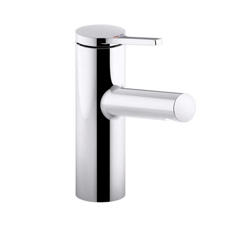 This bathroom sink faucet has an arching spout and a single handle for easy water control. KOHLER Elate Single Hole Single-Handle 1.2 GPM Bathroom ...