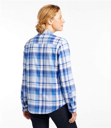 Womens Fleece Lined Flannel Shirt Snap Front Plaid Shirts And Button