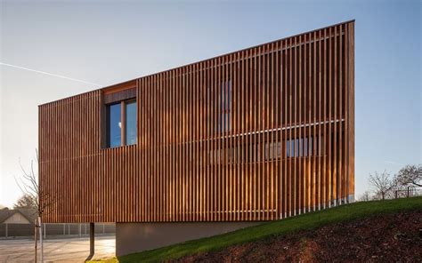 Gallery Of Wooden Slat Facades Rhythm And Translucency 4 Wooden