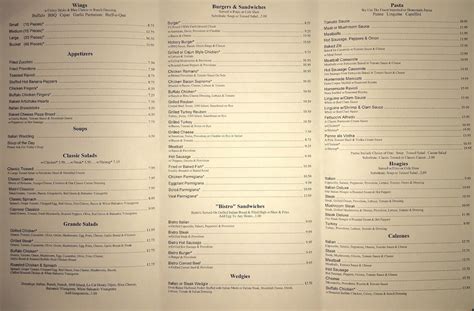 Menu At Armstrongs Express Restaurant Bridgeville