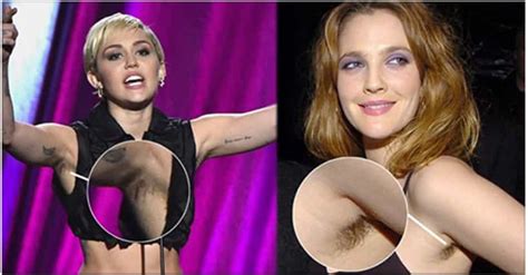 women who don t shave their armpits celebs with hairy pits