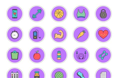 Memories — instagram stories highlights icons. 10 Brilliant Instagram Highlight Icon Sets - TheHungryJPEG ...