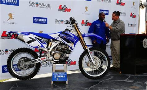He was born in milton. First Pic: James Stewart's L&M Racing Yamaha - Racer X Online