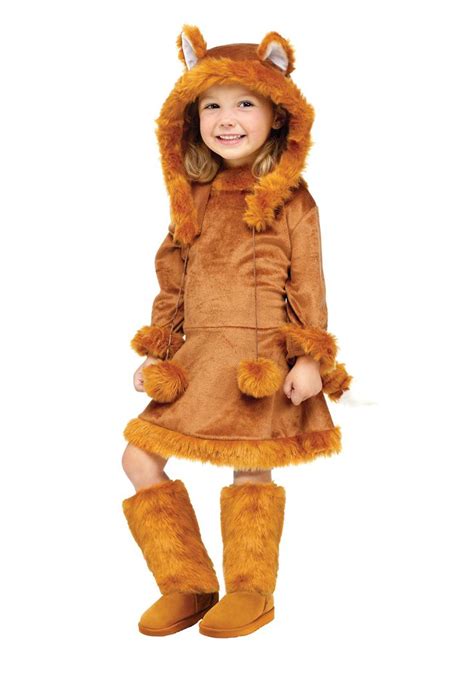 Sweet Fox Girls Costume Halloween Costumes For Girls Fox Costume