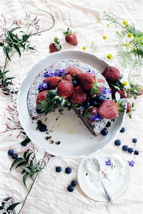 Makes 20 regular size cupcakes or. Wildberry Frenzy Cake with Strawberries, Blueberries and ...
