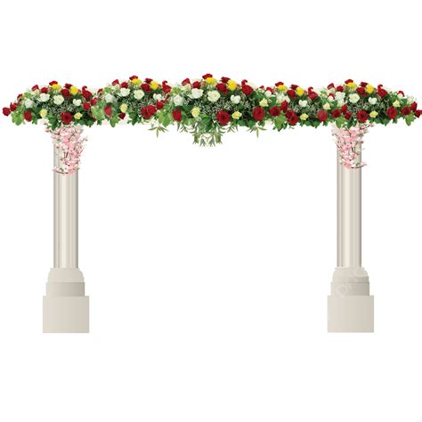Wedding Pillar Decoration Flower Decoration Pillar Design Wedding
