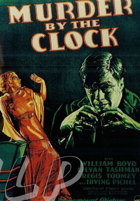 Murder By The Clock Dvd 1931 Rare Classic Thriller
