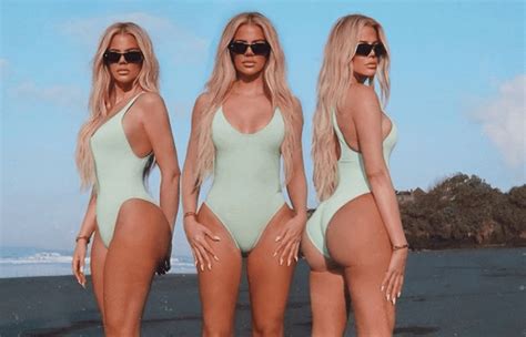Khlo Kardashian Shows Off Her Curves From All Angles In A Sexy Mint