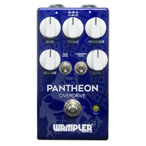 Wampler Pantheon Overdrive Pedal American Musical Supply
