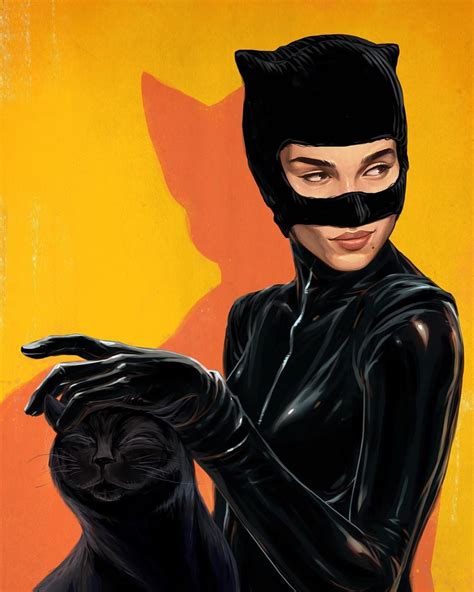 Fanart Zoe Kravitz As Catwoman By Joe Kim Dccinematic