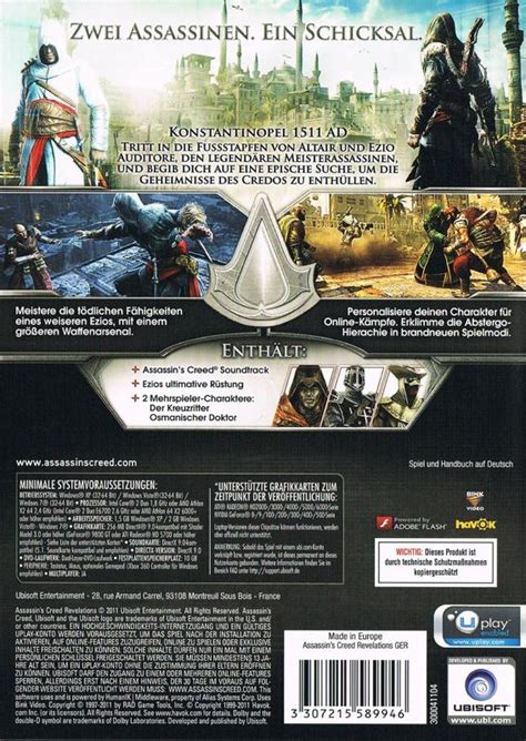 Assassin S Creed Revelations Special Edition Cover Or Packaging