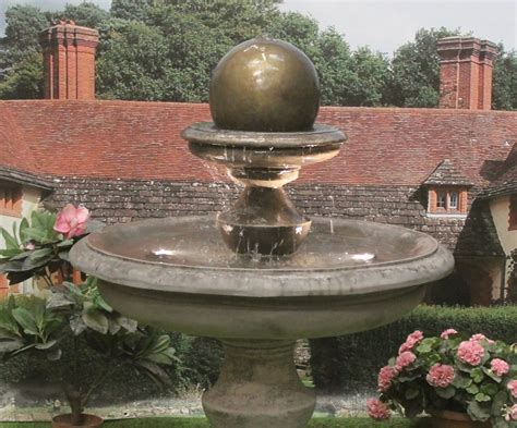Large Regis Ball Fountain - Stone Garden Ornaments & Garden Statues in UK