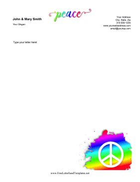 Copy and paste all aesthetic bio for tumblr, instagram, twitter, pinterest and more. Peace Symbol Letterhead