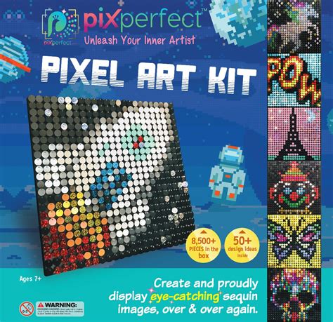 Buy Pix Perfect Pixel Art Kit For Fans Of Pixel Art Perler Beads