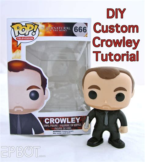 Create and download your own custom pop! EPBOT: DIY Pop! Crowley Tutorial