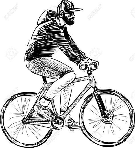 Bicycle Drawing Images At Getdrawings Free Download
