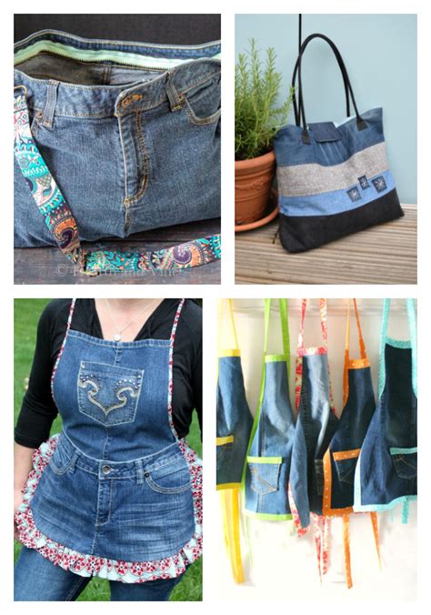 21 Of The Best Upcycled Denim Ideas Salvage Sister And Mister