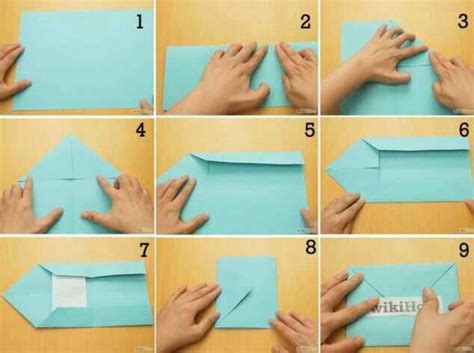 cara membuat origami sampul surat - Alexandra Davidson