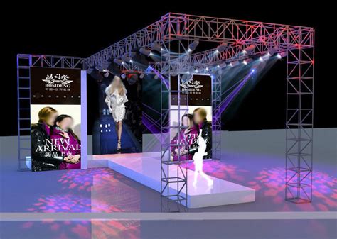 Stage Party Concert Fashion Catwalk T Station 3d Model Max Obj Mtl 3ds Fbx