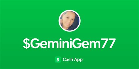 Pay Geminigem77 On Cash App