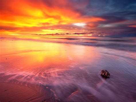 Beach Sunset Landscape Photography