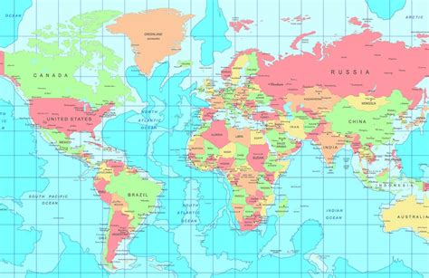World Map With Country Names And Capital Cities Map Of World Hot Sex Picture