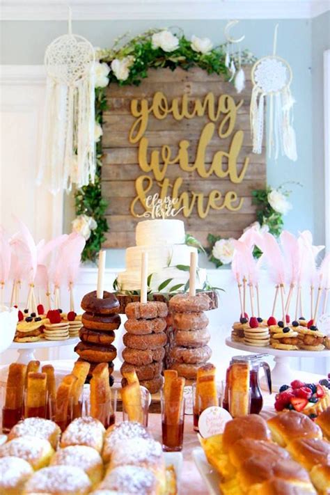 Karas Party Ideas Young Wild And Three Birthday Party Karas Party
