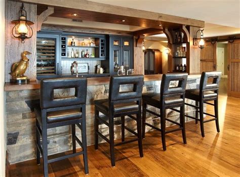 Modern home bar with neon lighting and retro seating. Interested in Build-Up Home Bar? 8 Beer Bar Ideas for Home