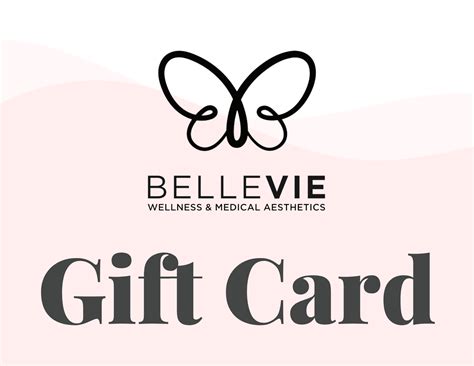 T Card Belle Vie Wellness And Medical Aesthetics