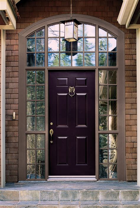 Purple Front Door Color Suggestions Pretty Purple Door
