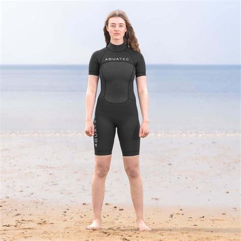 Aquatec Womens Shorty Wetsuits Net World Sports