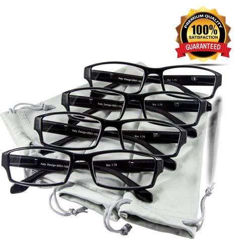 reading glasses 3 00 best 4 pack of readers for men and women 180 day guarantee