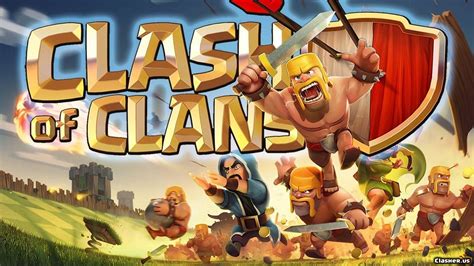 Coc Logo Wizard Barbarian Archer Clash Of Clans Wallpapers